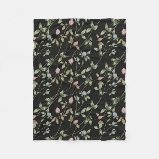 Meadow prints landhuis fleece deken (Voorkant)