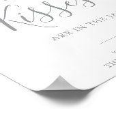 Meadow raad eens hoeveel kussen Vrijgezellenfeest  Poster (Hoek)