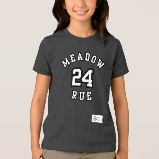Meadow Rue Sports Lettering Shirts (Voorkant)