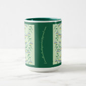 Meadow Soiree Collection Mok Blauw, Geel, Groen. (Midden)
