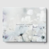 Meadow Song fading Wildflower Bohemian Wedding Gastenboek (Achterkant)