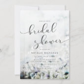 Meadow Song vervagen Wildflower Boho Vrijgezellenf Kaart (Voorkant)