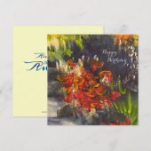 Meadow Stream-platte kaart (Voorkant / Achterkant)