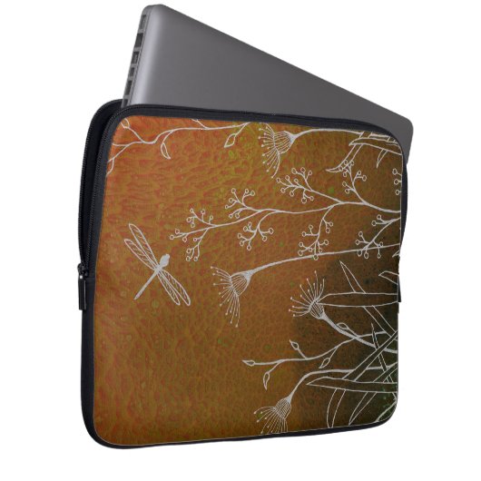 Meadow Surprises Electronics Bag Laptop Sleeve (Voorkant Rechts)