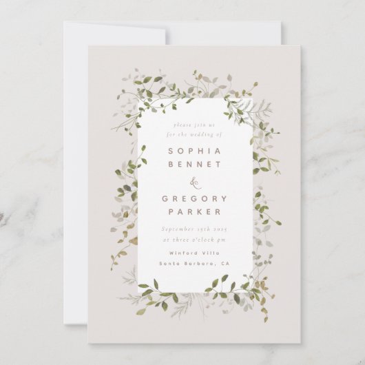 Meadow Vines Kaart (Voorkant)