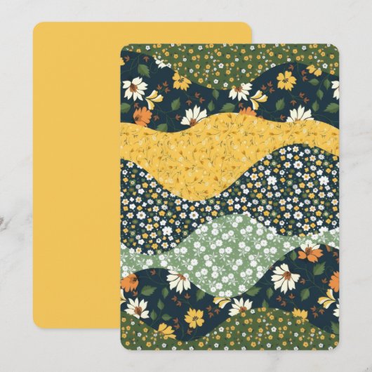 Meadow Waves Kaart (Voorkant / Achterkant)