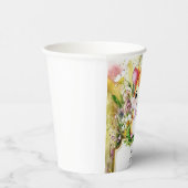 Meadow Whimsical Hamster Verjaardag Papieren Bekers (Rechts)