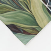 Meadow Whispers: Pastel Wildflowers Fleece Deken (Hoek)