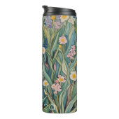 Meadow Whispers: Pastel Wildflowers Thermosbeker (Geroteerd rechts)