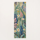Meadow Whispers: Pastel Wildflowers Yogamat (Achterkant)
