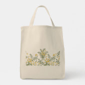 Meadow Wild Primrose & Eucalyptus Botanical bag Tote Bag (Achterkant)