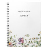 Meadow Wildbloemen, fijne noten Notitieboek (Voorkant)