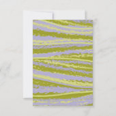 Meadow Wildflower Botanical Weddenschap Dank je ka Bedankkaart (Achterkant)