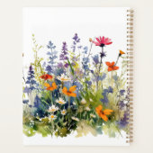 Meadow Wildflower Gepersonaliseerde Planner (Achterkant)