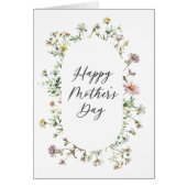 Meadow Wildflower Moederdag (Voorkant)