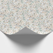 Meadow Wildflower: Waterverf charme. Cadeaupapier (Hoek)