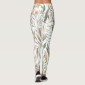 Meadow Wildflower: Waterverf charme. Leggings (Achterkant)