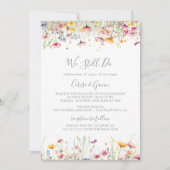 Meadow Wildflower We doen nog steeds een gelofte v Kaart (Voorkant)