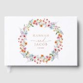 Meadow Wildflower Wedding  Gastenboek (Voorkant)