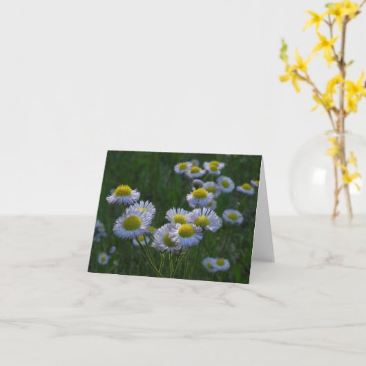 Meadow Wildflowers Note Kaart (Gele Bloem)