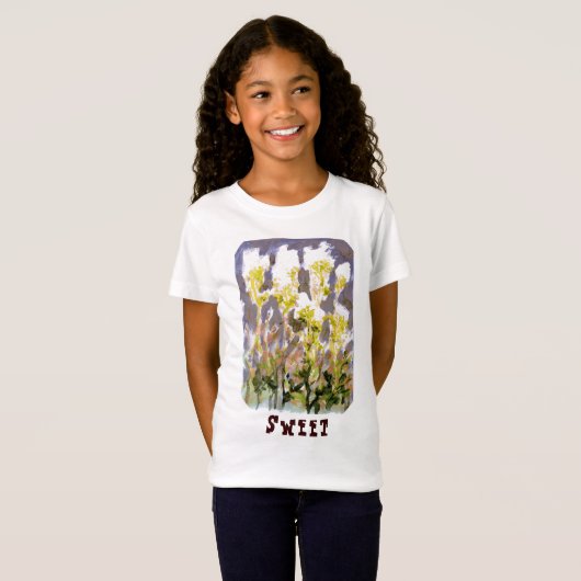 Meadowgezoete meisjes t-shirt (Voorkant volledig)