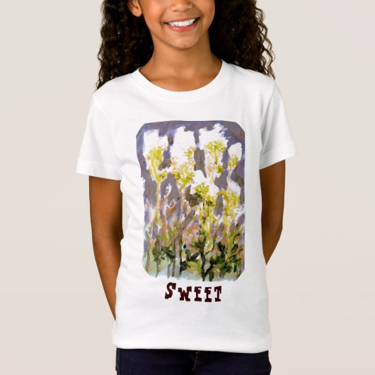 Meadowgezoete meisjes t-shirt (Voorkant)