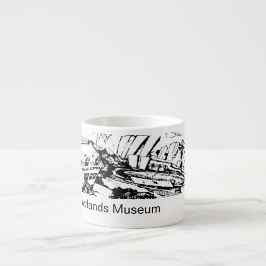Meadowlands Museum Espresso Cup (Grafisch & Text) Espresso Kop (Voorkant)
