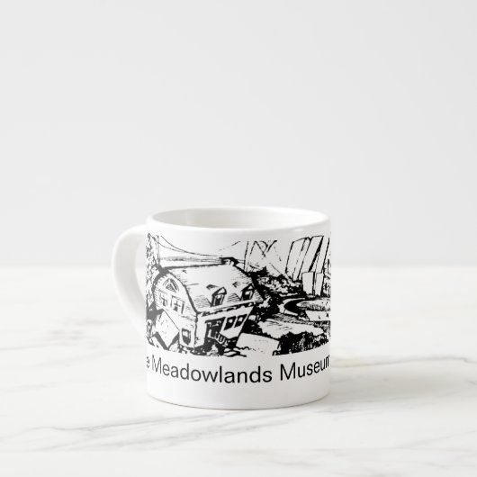 Meadowlands Museum Espresso Cup (Grafisch & Text) Kop (Links)