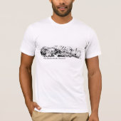 Meadowlands Museum Whimsical Sketch T-shirt (Voorkant)