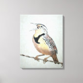Meadowlark Canvas Afdruk (Voorkant)