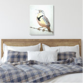 Meadowlark Canvas Afdruk (Insitu (Slaapkamer))