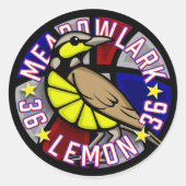 Meadowlark Lemon 36 Sticker (Voorkant)