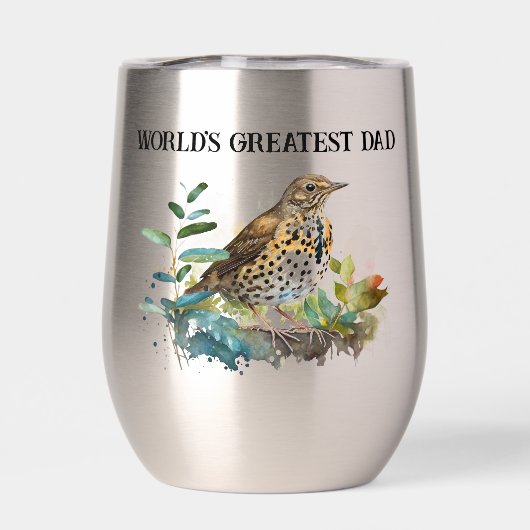 Meadowlark 's werelds grootste vader (Achterkant)