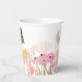 Meadows Butterfly Papieren Bekers (Links)