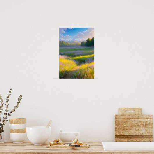 Meadow's Embrace Poster (Keuken)