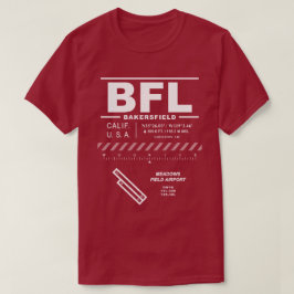 Meadows Field Airport BFL T-shirt
