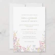 Meadows Garden Wildflowers Spring Summer Wedding