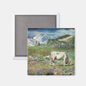 Meadows in het voorjaar magneet (Voorkant / Achterkant)