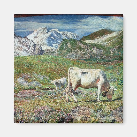 Meadows in het voorjaar magneet (Voorkant)