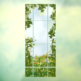 Meadowview-venster Raamsticker