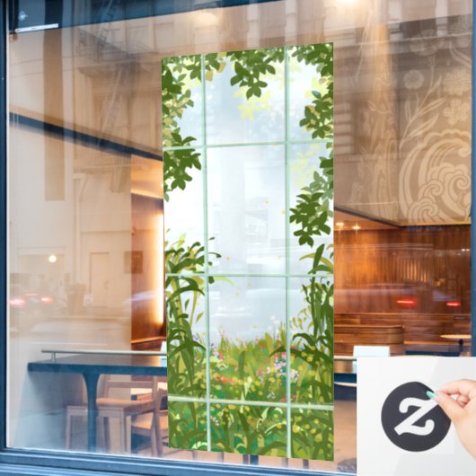 Meadowview Window Raamsticker (Cafe Raam)