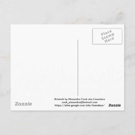 Meadowweet Briefkaart (Achterkant)