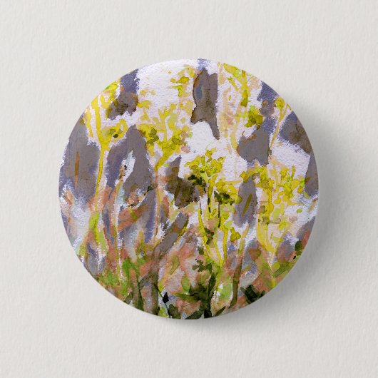 Meadowweet Ronde Button 5,7 Cm (Voorkant)