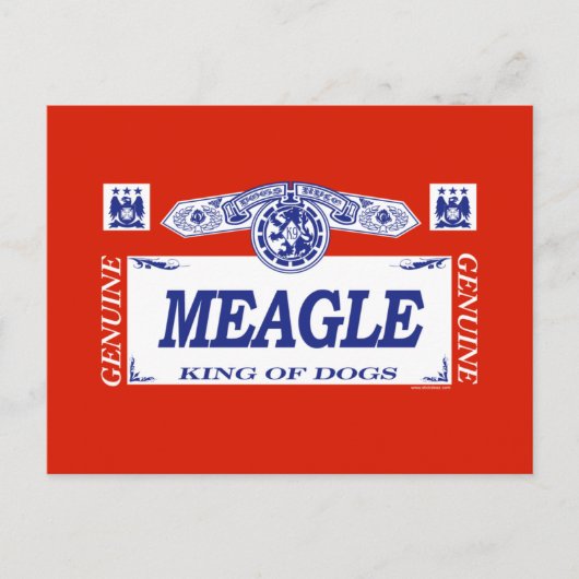 Meagle Briefkaart (Voorkant)