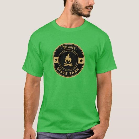 Meaher State Park Alabama Oversized vertaling T-shirt (Voorkant)