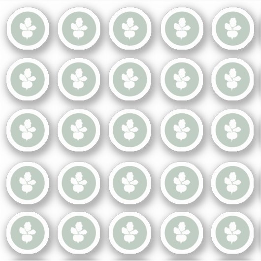 Meal Choice Vegetarian Sticker (Voorkant)