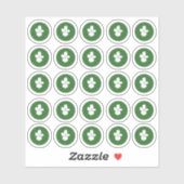 Meal Choice Vegetarian Sticker (Vel)