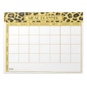 Meal Planner Notitieblok (Voorkant)