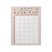 Meal Planner Notitieblok (Linkerzijde)