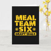 Meal Team Six Jus Afdichtingen Kaart (Gele Bloem)